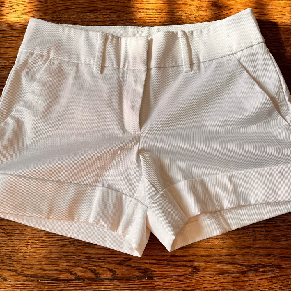 New York & Company white shorts